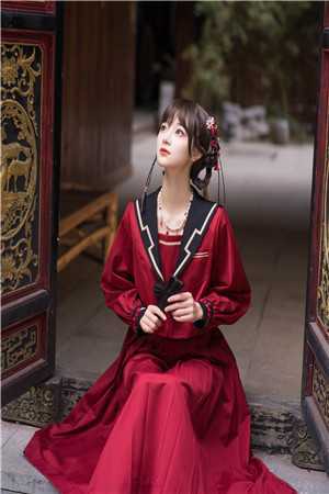 母女跪在一起撅起
